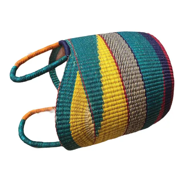 Quality Woven Bolga basket UK