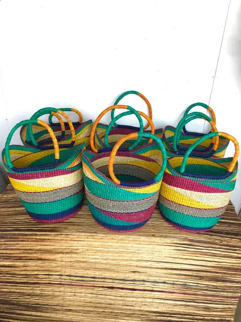 Buy Woven Bolga basket online
