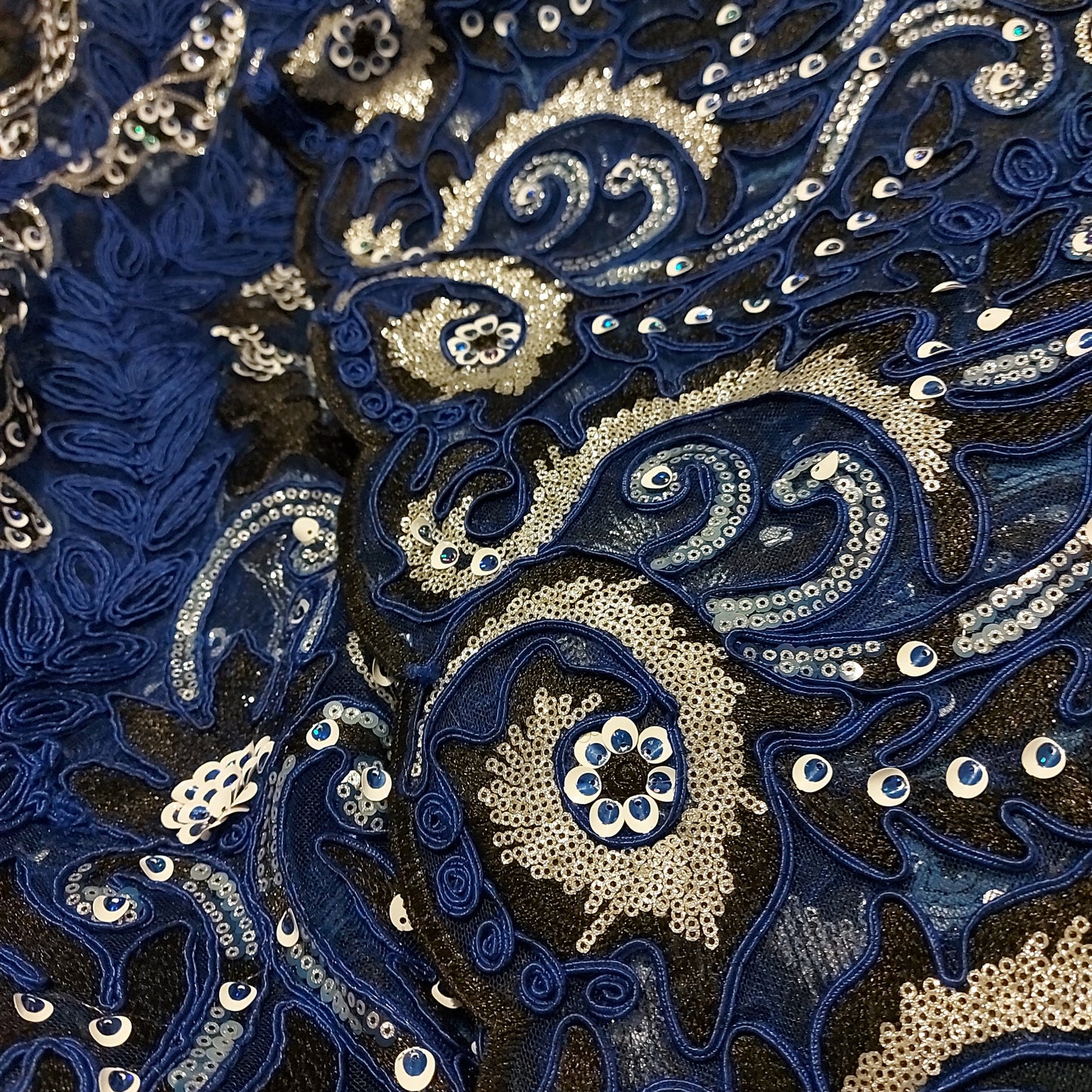 Stylish elegance Ose Net Lace fabric Luxury