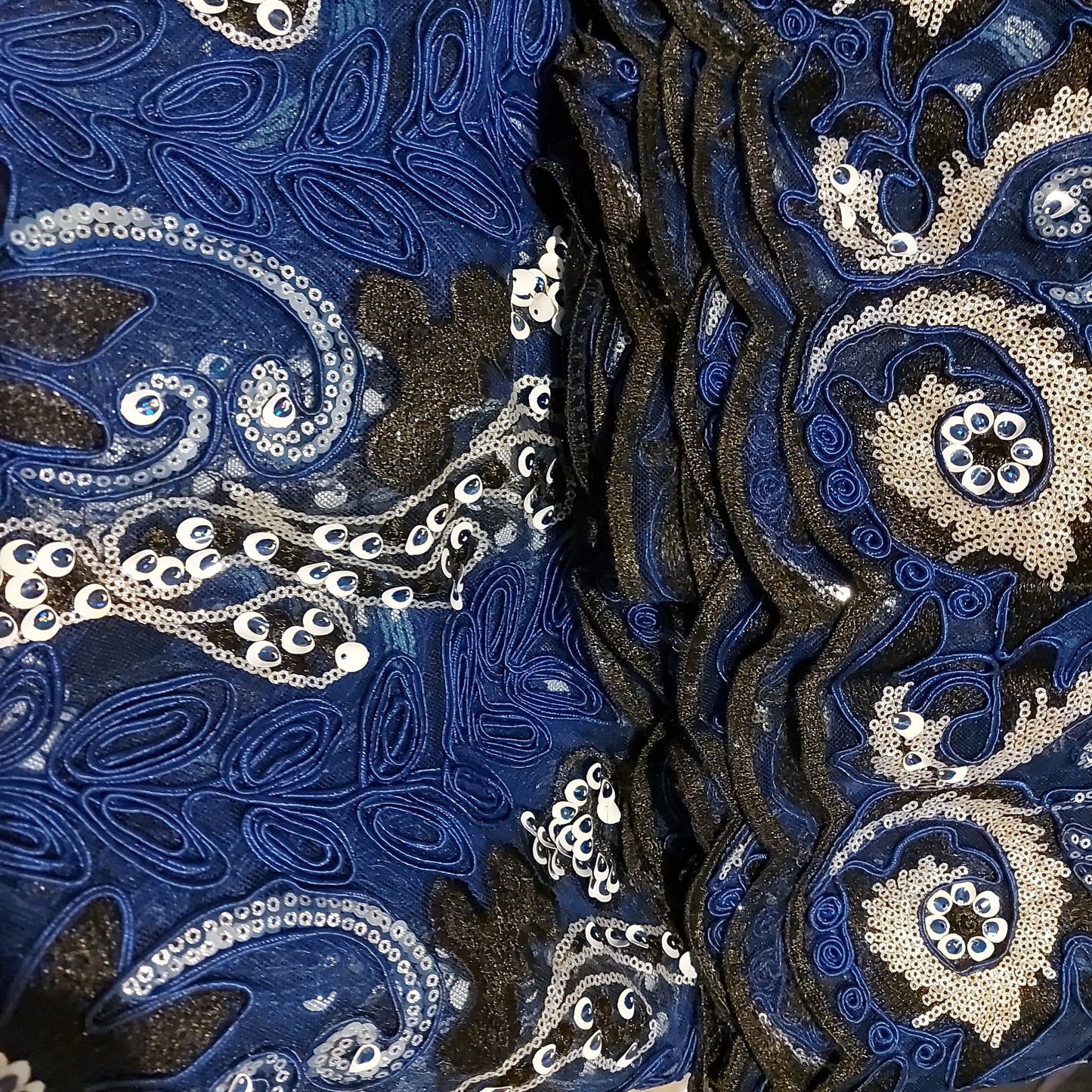 Stylish elegance Ose Net Lace fabric Luxury