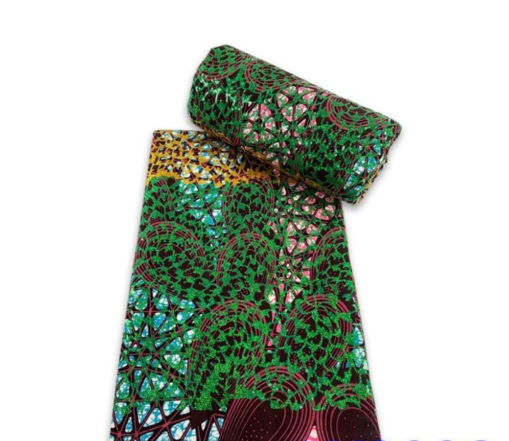 Sequin African Wax