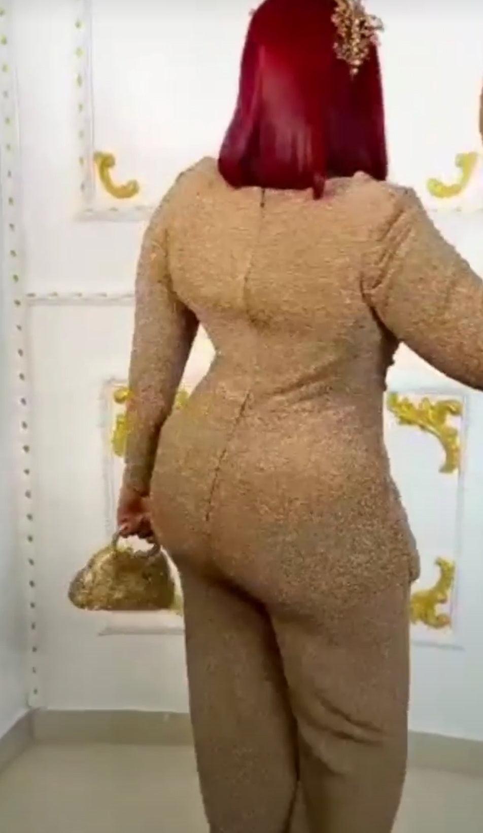 Luxury stylist elegant wrap jumpsuits for women