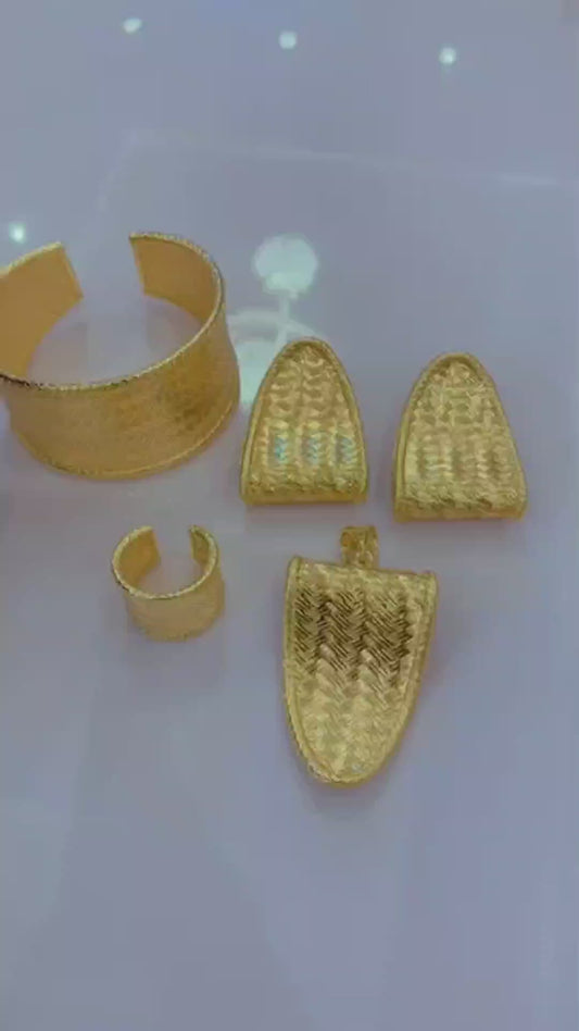 4 pcs jewellery set