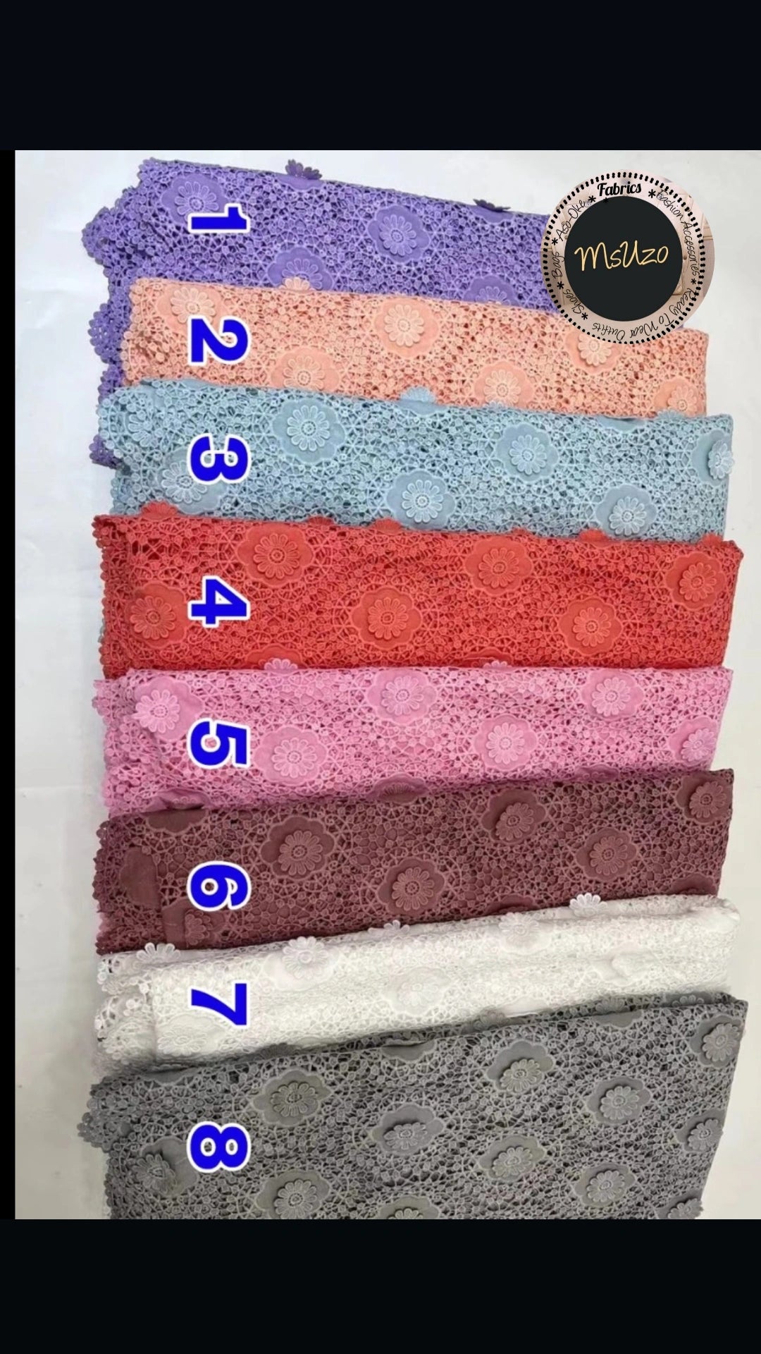 Quality 3D Cord Lace for sale