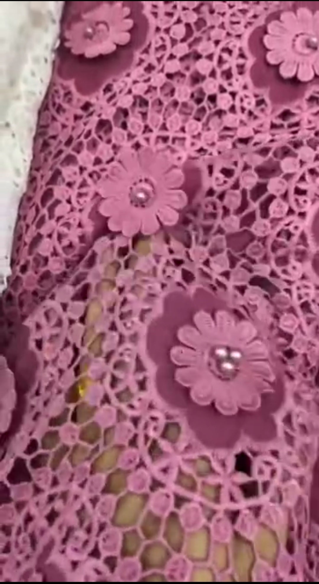 Quality 3D Cord Lace